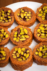 Turkish traditional dessert ,well known in middle east and delicious