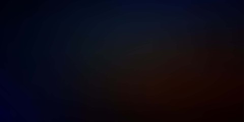 Dark Blue, Yellow vector blurred template. Shining colorful illustration in blur style. Best design for your business.
