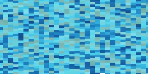 Light BLUE vector layout with lines, rectangles. Modern design with rectangles in abstract style. Best design for your ad, poster, banner.