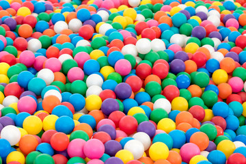 カラーボールの画像素材