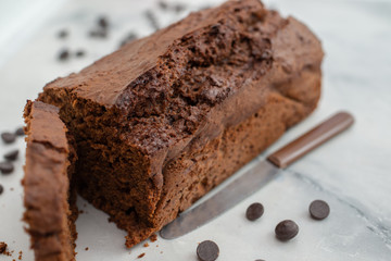 Chocolate pound cake 