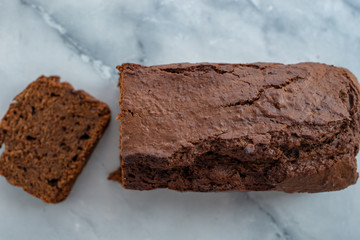 Chocolate pound cake 