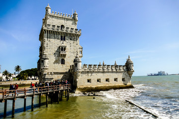 tower of belem, in Lisbon Capital City of Portugal