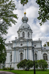 Fototapeta na wymiar Catherine Church of Smolny Cathedral