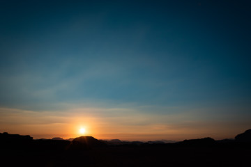 Wadi Rum - Sunrise