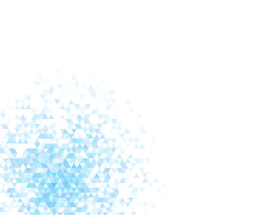 Blue Grid Mosaic Background, Creative Design Templates