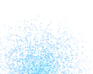 Blue Grid Mosaic Background, Creative Design Templates