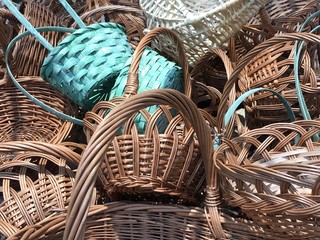 Baskets on the market