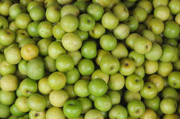 Jujube fruits at street market