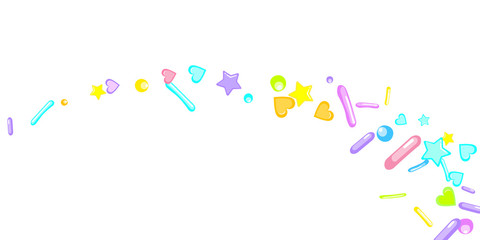 Sprinkles grainy. Cupcake dessert bakery confetti