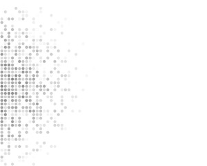 Gray White Random Dots Background, Creative Design Templates