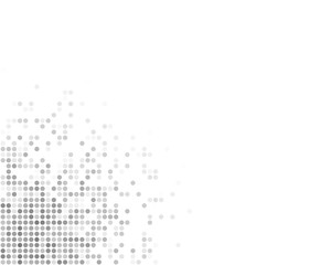 Gray White Random Dots Background, Creative Design Templates