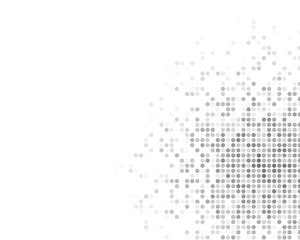Gray White Random Dots Background, Creative Design Templates