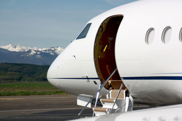 Corporate Jet Ready to Go