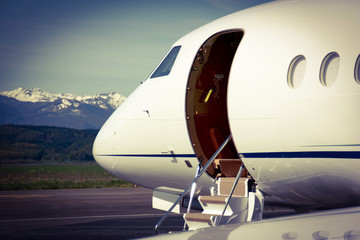 Corporate Jet Ready to Go