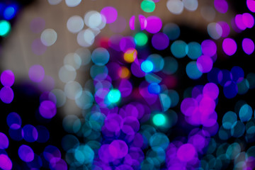 abstract background with lights