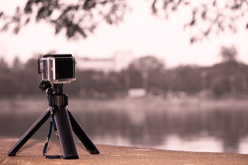Camera in focus