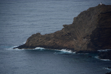 along the wild coast of Madeira