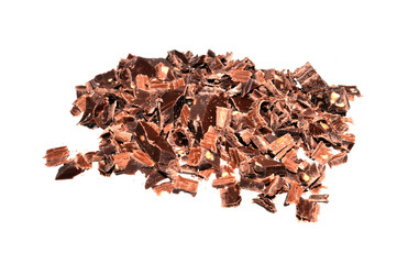 chocolate isolated on white background