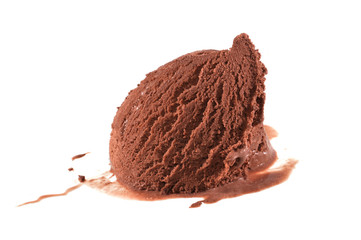 ice cream isolated on white background