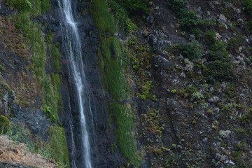 Fototapeta na wymiar waterfalls and levadas on the island of Madeira, Portugal