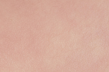 Clean pink baby skin