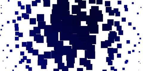 Light BLUE vector layout with lines, rectangles. Abstract gradient illustration with rectangles. Template for cellphones.