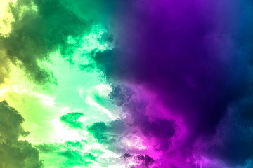 sky and cloud background with a pastel color.