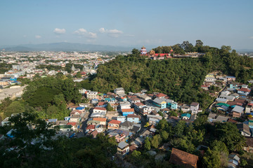 THAILAND MYANMAR TACHILEIK MAE SAI CITY VIEW
