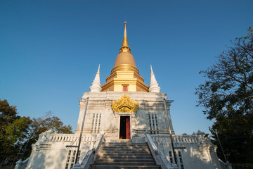 Naklejka premium THAILAND MAE SAI PHRA MAHA CHEDI TEMPLE