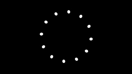 2D Explosive Motion fireworks. Fast movement of modern circles