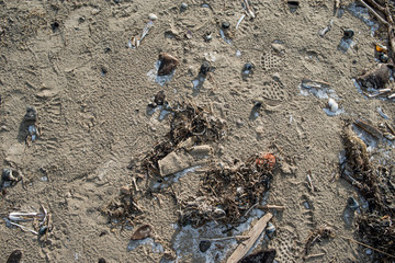 Müll am Strand