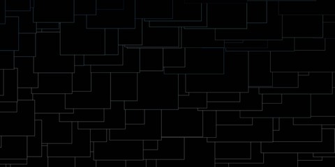 Dark BLUE vector background in polygonal style. Illustration with a set of gradient rectangles. Pattern for business booklets, leaflets