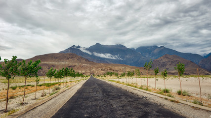 Skardu Katpana Cold Desert in Northern Pakistan, taken in August 2019