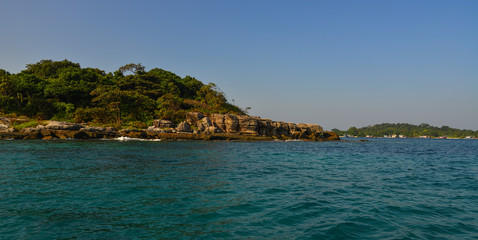 Naklejka premium Beautiful seascape of Phu Quoc Island, Vietnam