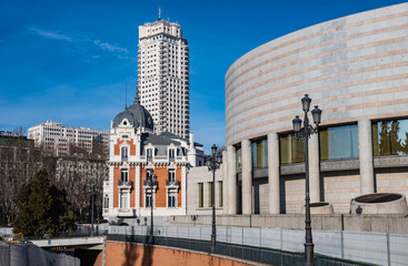 Senado Building. Madrid, Spain