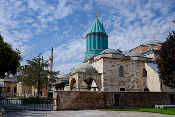 Fototapeta na wymiar Mevlana Museum in Konya, Turkey