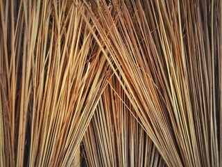 background of straw