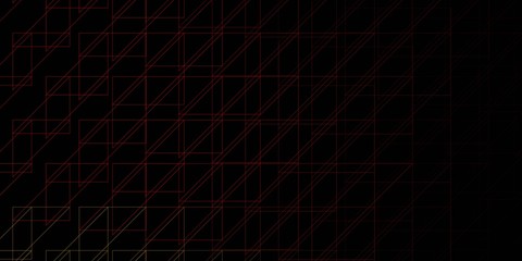 Dark Green, Red vector texture with lines. Modern abstract illustration with colorful lines. Pattern for websites, landing pages.