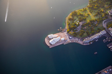 Sydney Harbour from above