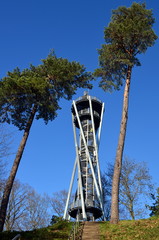 Aussichtsturm auf dem Freiburger Schlossberg