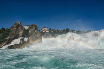 Der Rheinfall in der Schweiz