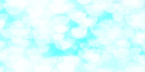 Light BLUE vector backdrop with dots.