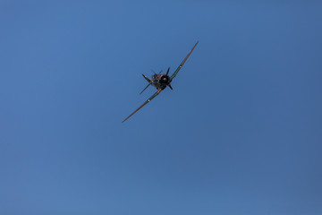 Fototapeta na wymiar World War 2 Australian flighter plane