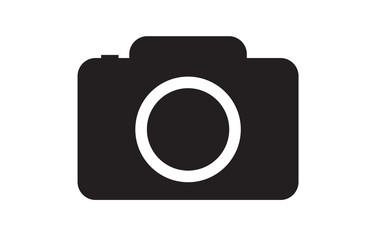 Camera icon. Vector illustration. on white background