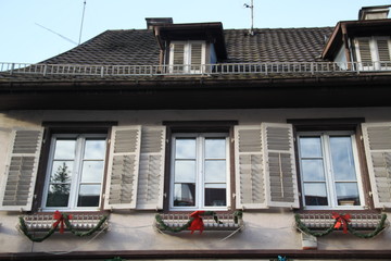 Fenêtres façade immeuble
