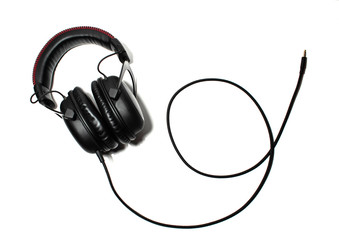 headphones isolated on white background