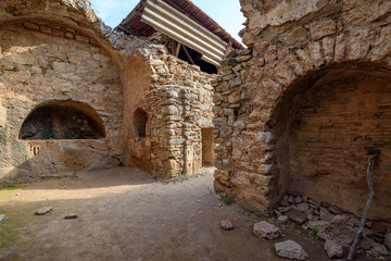 Ancient roman grotto of the seven sleepers in Selcuk, Turkey