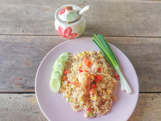 Crab Fried Rice - Fried rice style Thailand
