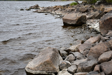 stones in the water